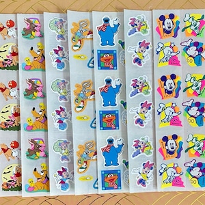 Sandylion Stickers Kromekote Disney Stripes