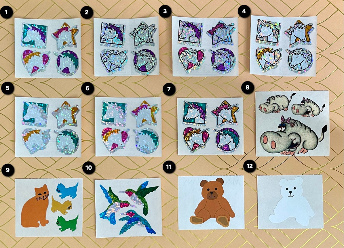 Hambly & Co. Vintage Sticker Mix