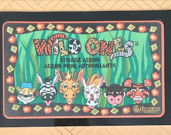 Sandylion Sticker Album Animals Fuzzy 2000