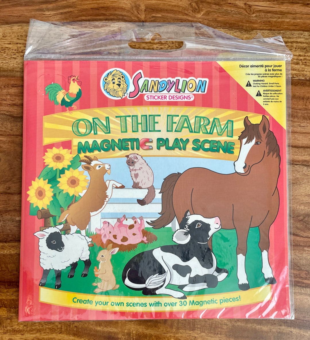 Sandylion Sticker Play Scene 2002 Etsy