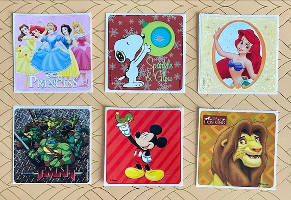 Sandylion Sticker Disney Set - Etsy