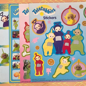 Introductory Sticker Teletubbies 1996