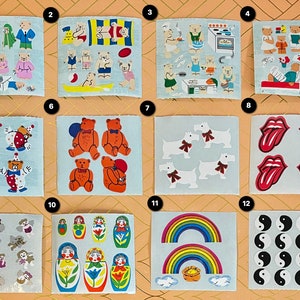 Stickermagic Vintage Sticker Kromekote
