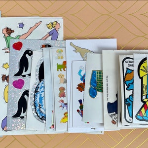 Vintage Sticker Mix