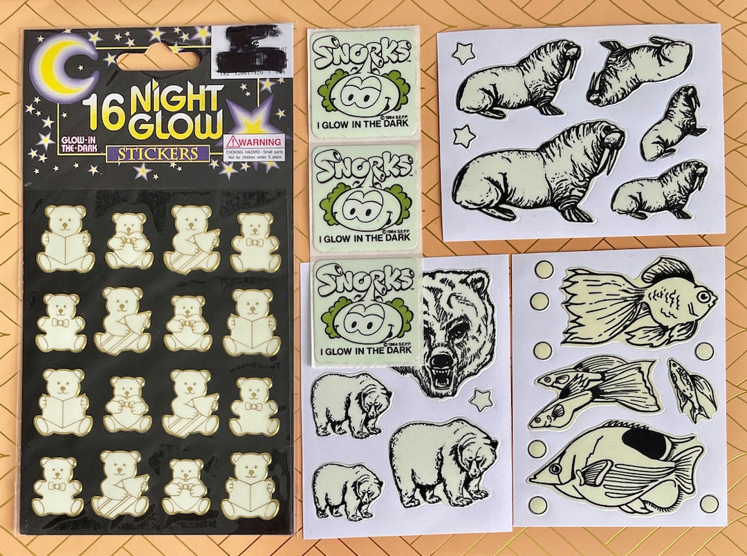 Glow In The Dark Stickers For Adults