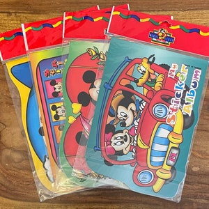 Sticker Album Vintage Disney
