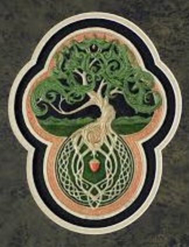 CELTIC TREE of LIFE cross stitch pdf Etsy Instant download tree cross stitch pattern pdf chart home