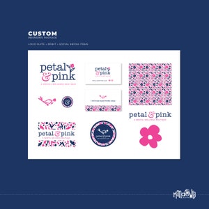 Business Branding Package | Logo Design Suite | Custom Branding Kit | Instagram Template | Business Card Design | Custom Sticker Design
