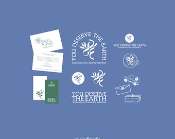 Custom Branding + Logo Design Package: Business Identity, Graphic Design Services for Entrepreneurs