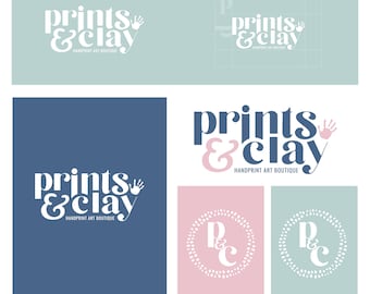 Branding Package for Startup Business — Custom Logo, Submark, Watermark, Business Card