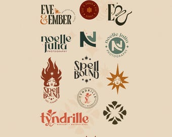Custom Branding Package for Business: Visual Branding Logo Design Suite with Social Media Templates, Business Card, and more