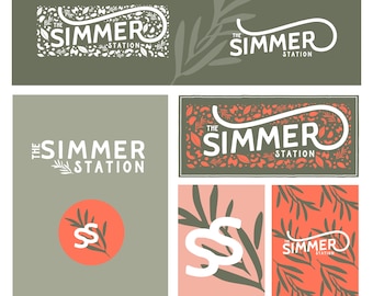 Custom Business Branding Package – Logo Design, Submark, Watermark, and Matching Business Card