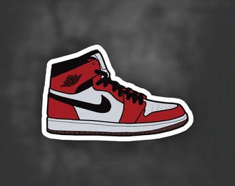 jordan shoe stickers