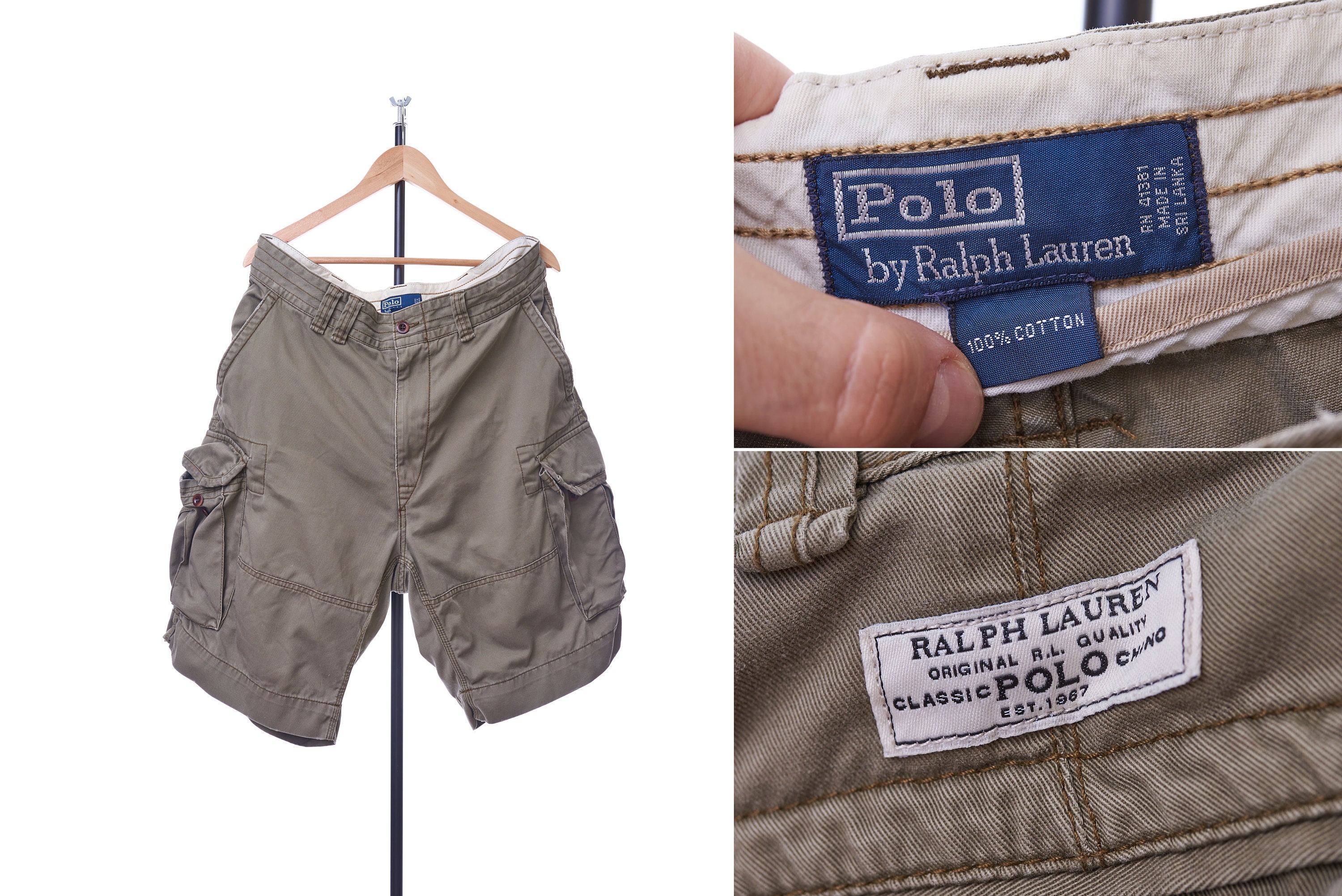 cargo shorts polo ralph lauren