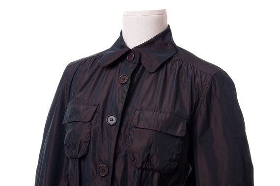 Women's Aspesi Brown Long Sleeve Jacket Blazer Coat P… - Gem