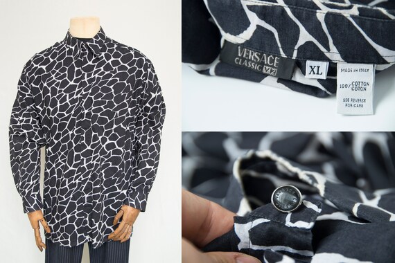 Men's Versace Classic V2 Light Shirt Long Sleeve S