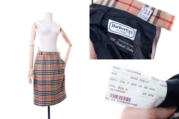 Women's BURBERRYS Of London Wool Beige Nova Check