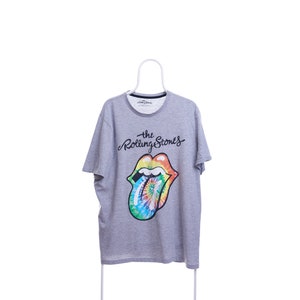 Rolling Stones T-shirt Gray Size XL