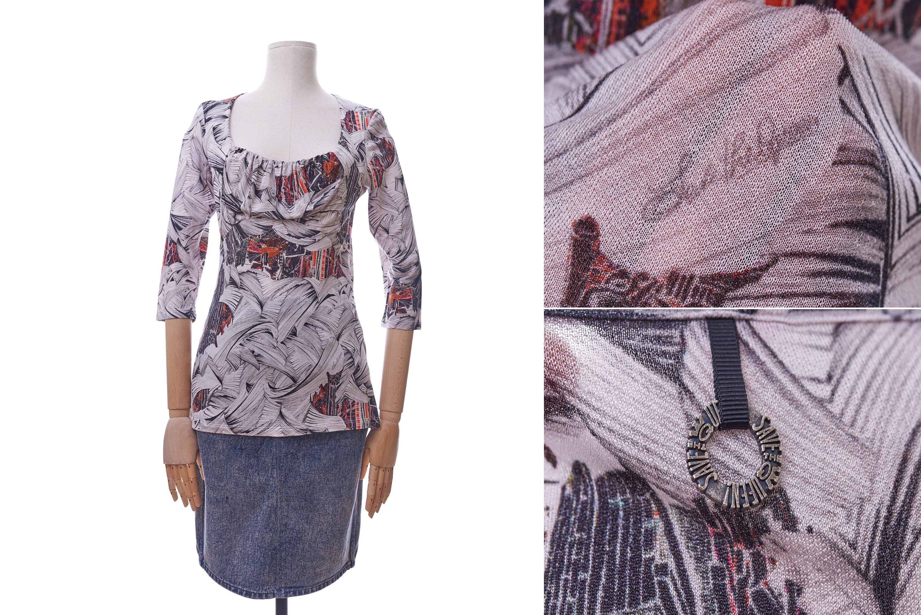 Pull Tunique Save The Queen Taille S/36 - Multicouleur - Occasion Très Bon état