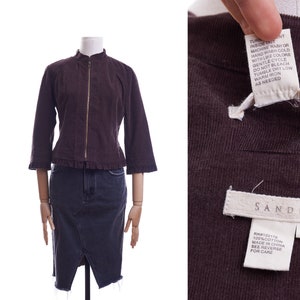 Sandro Blazer Women M Brown Jacket