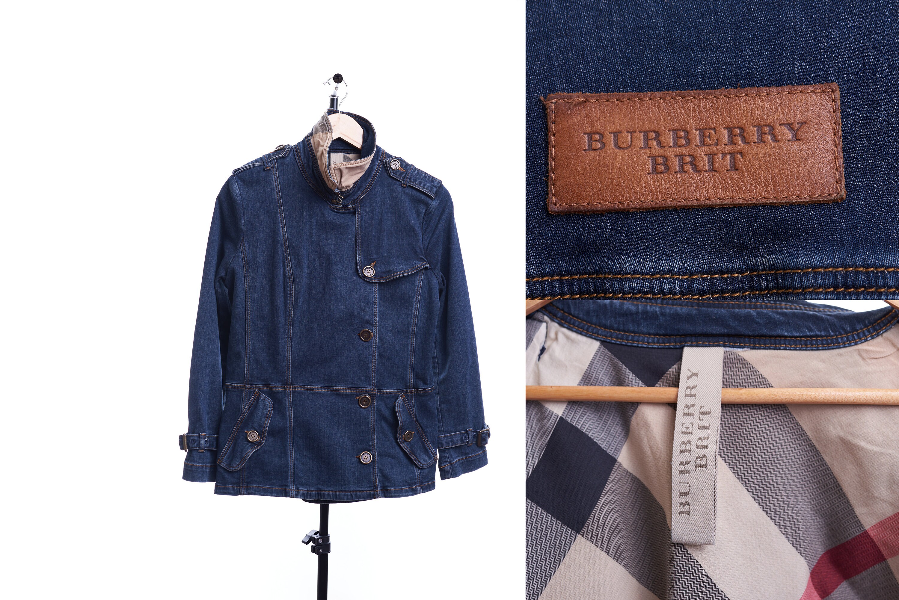 Burberry Brit Jacket - Etsy Burberry Brit Jacket - Etsy
