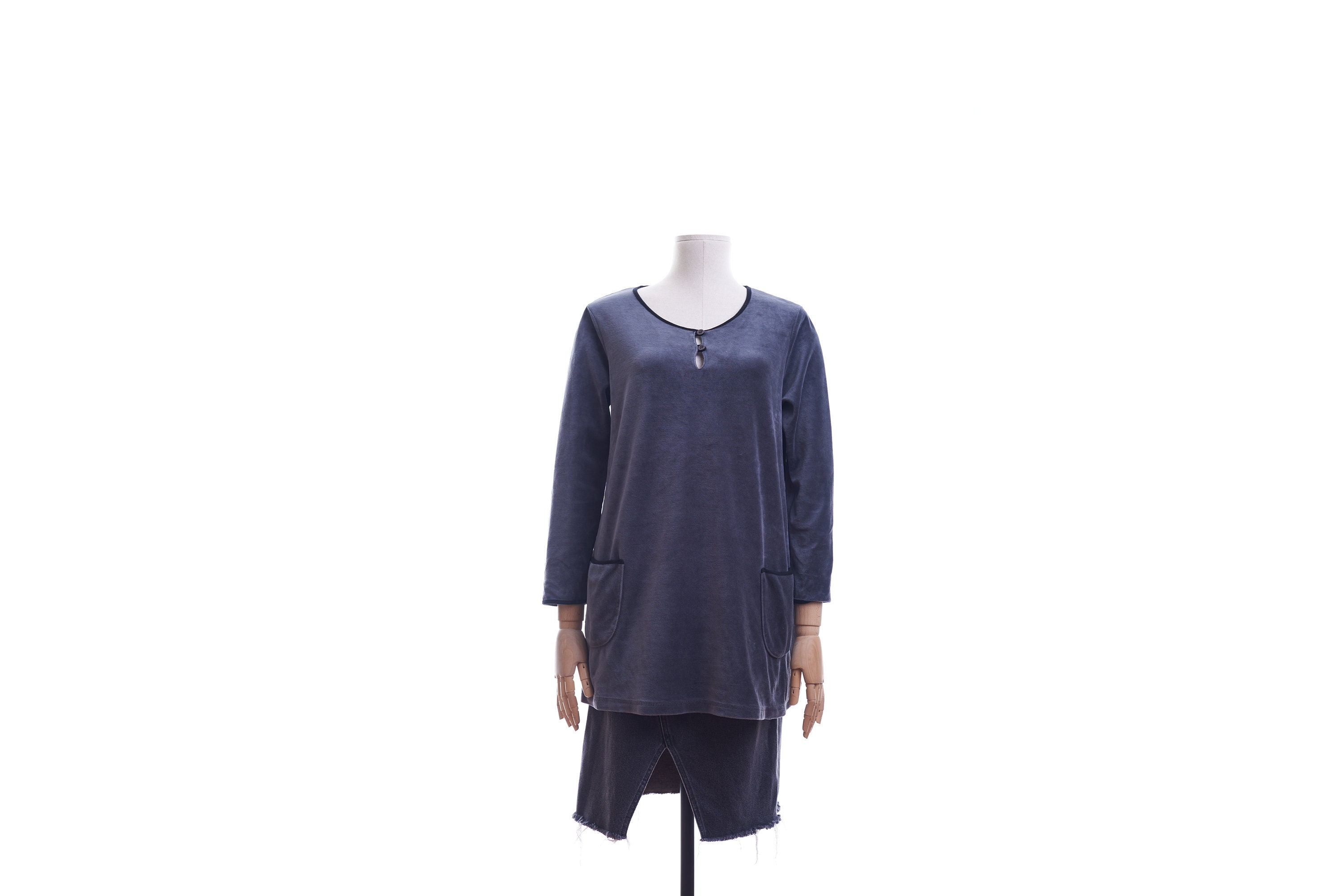 Gudrun Sjoden Organic Cotton Butterfly Long Dress Size M
