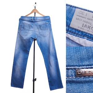 Diesel IAKOP Regular Slim-Tapered Wash 06640_Stretch Blue Jeans Mens SZ W31 L32