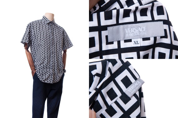 Men's Versace Jeans Couture Short Sleeve Polo Whit