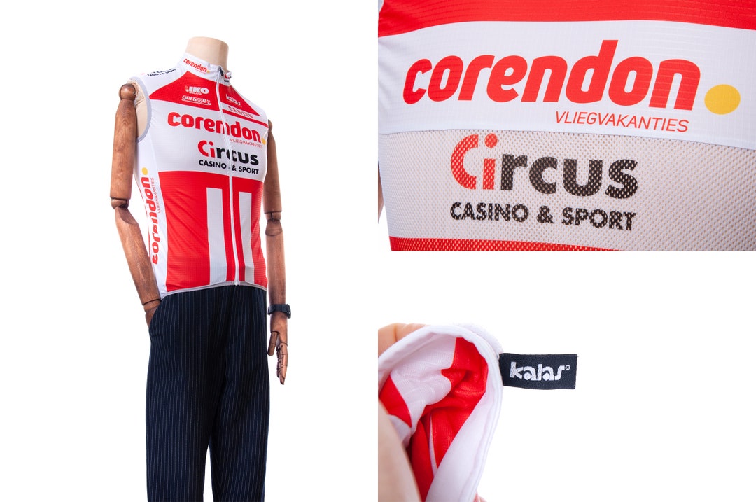 Mens Kalas Corendon Circus Sleeveless Shirt Rider Issue Jersey Cycling Bike Sz 2 Etsy