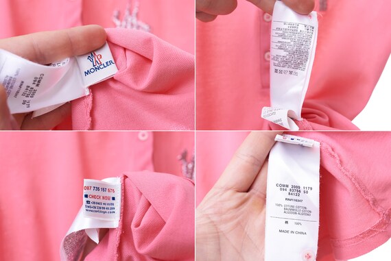 Tシャツ・カットソー MONCLER Women Polo Shirts 093 8C732 00 V805851J Pink s-l400.jpg