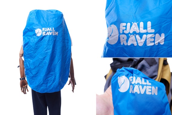 Oude man kruising Trunk bibliotheek Fjallraven Rain Cover Blue Bags Covers With Logo Fjall - Etsy