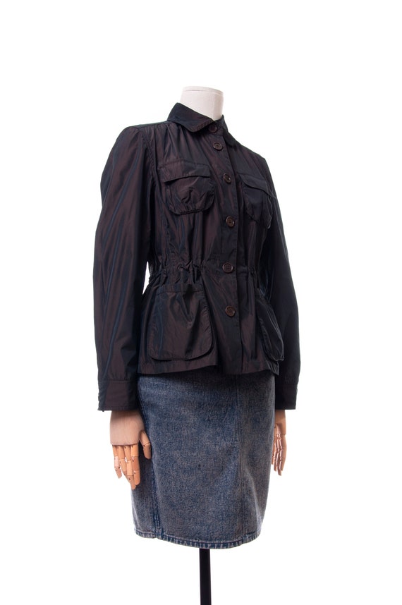 Women's Aspesi Brown Long Sleeve Jacket Blazer Coat P… - Gem
