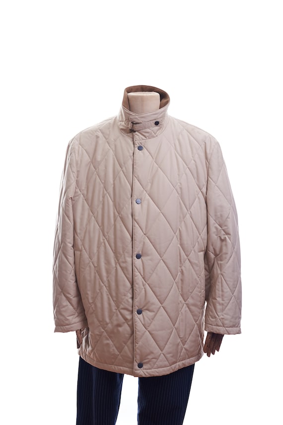 Men s BURBERRY LONDON Quilted Jacket With Pockets Size 54 Etsy