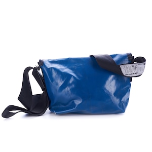 FREITAG Messenger Bag Blue Yellow Recycling Bag Bags image 4