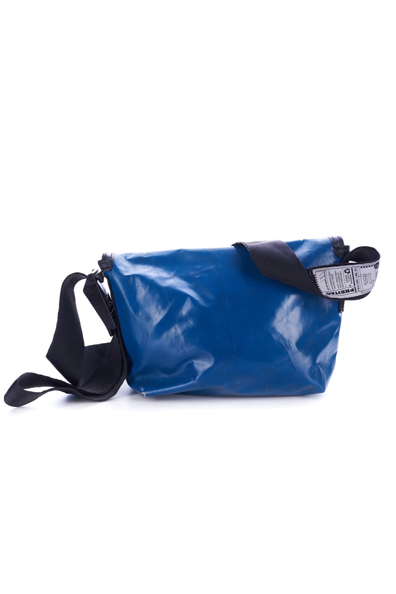 FREITAG Messenger Bag Blue Yellow Recycling Bag Bags image 4