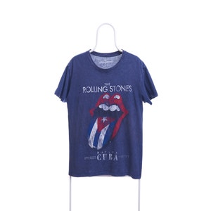 Rolling Stones T-shirt Blue Size S 2017