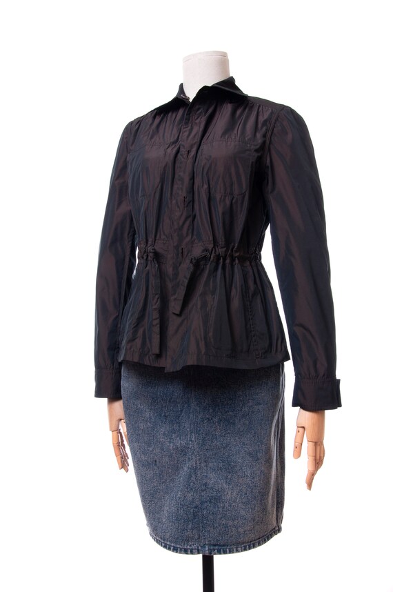 Women's Aspesi Brown Long Sleeve Jacket Blazer Coat P… - Gem