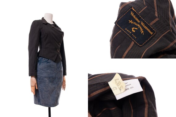 Women's Vivienne Westwood Anglomania Brown Stripe