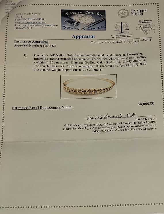 Beautiful Bangle Bracelet - image 7