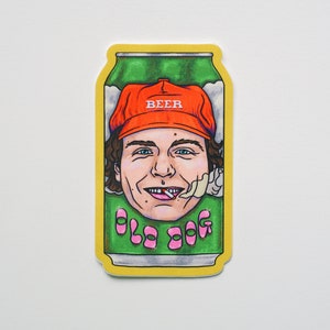 Mac DeMarco Old Dog Beer Sticker image 1