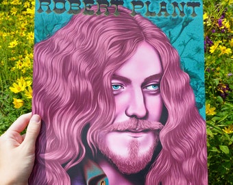 Robert Plant 11"x17" Print