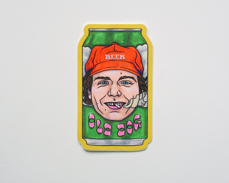 Mac DeMarco Old Dog Beer Sticker image 1