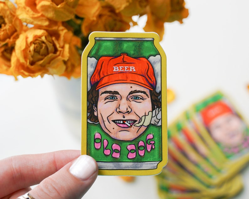 Mac DeMarco Old Dog Beer Sticker image 3