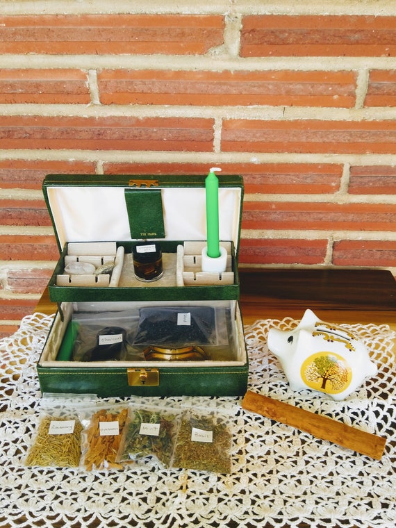 Prosperity Kit Traveling Prosperity Altar Kit Money Spell Etsy
