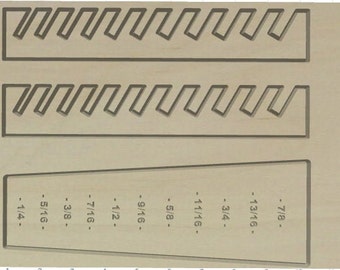 Universal CNC SVG digital file for Wrench Organizer / SAE and Metric Included / x Carve, Shapeoko, Onefinity