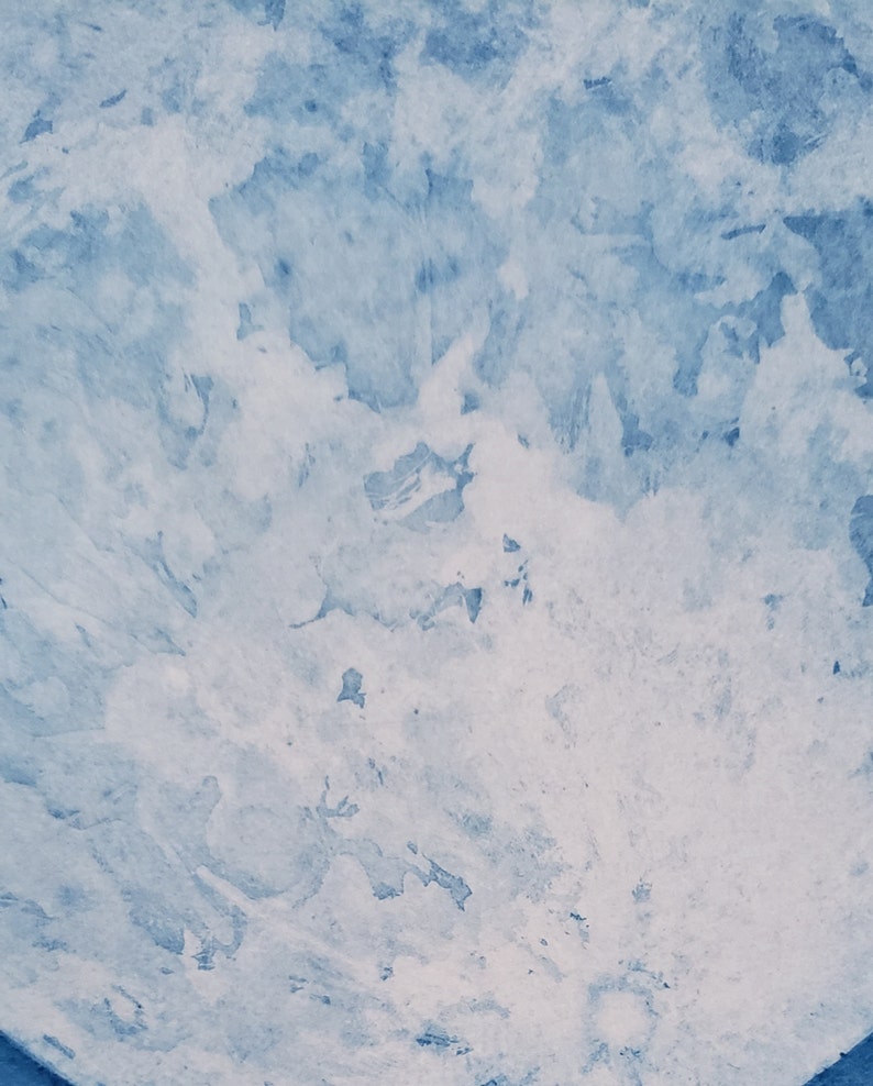 May include: Abstract blue and white textured background with a cloudy, marbled appearance.