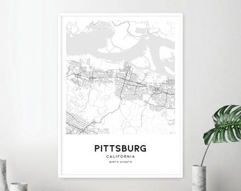 Pittsburg California Etsy