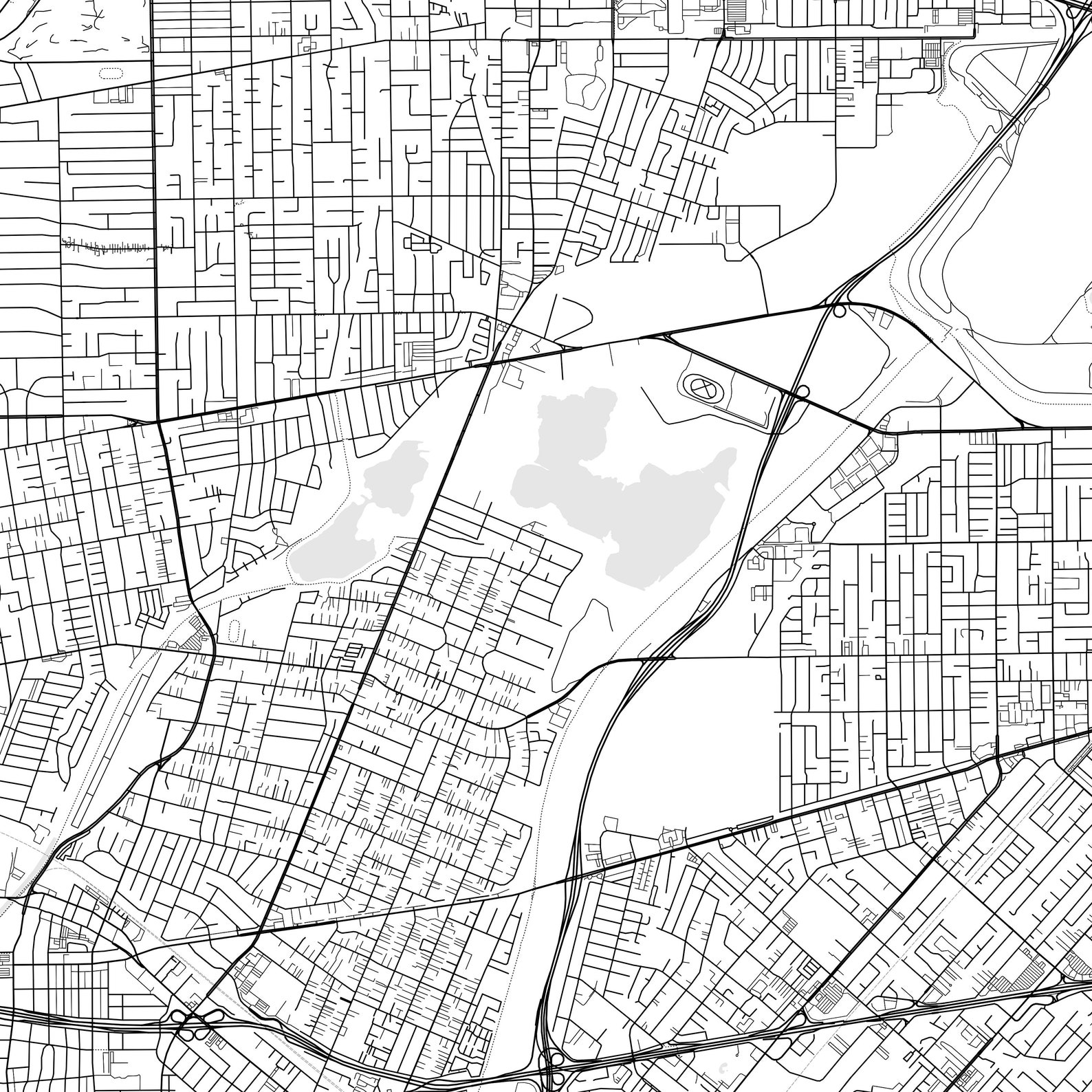 Baldwin Park Map Print Baldwin Park Map Poster Wall Art Ca - Etsy