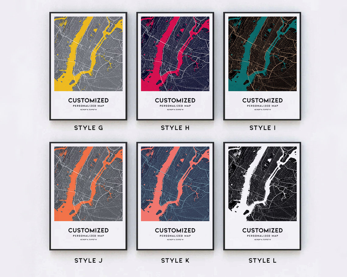 Windsor Map Print Windsor Map Poster Wall Art Ca City Map Etsy