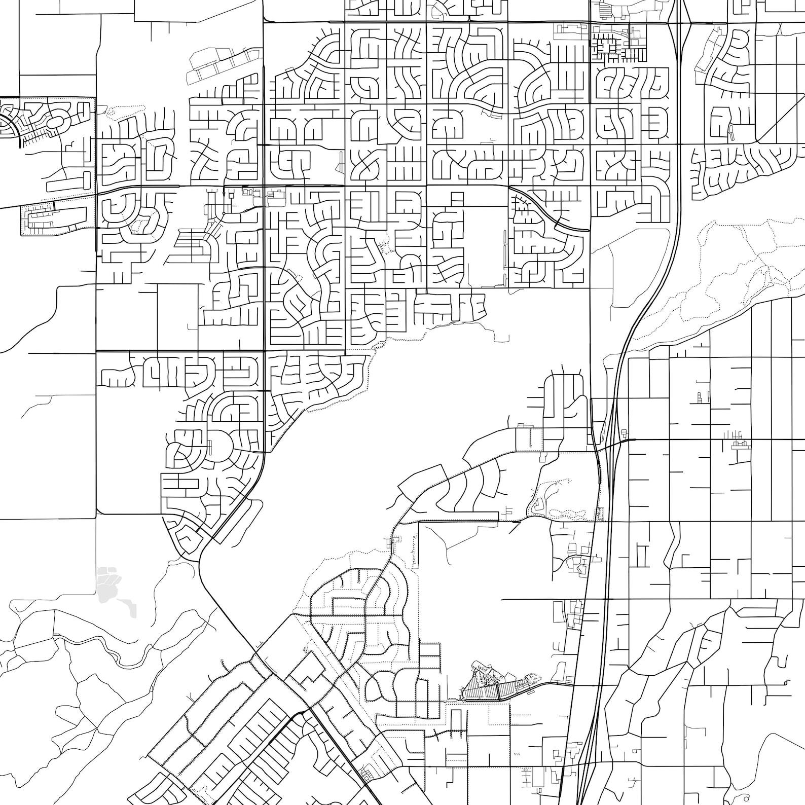 Norco Map Print, Norco Map Poster Wall Art, Ca City Map, California